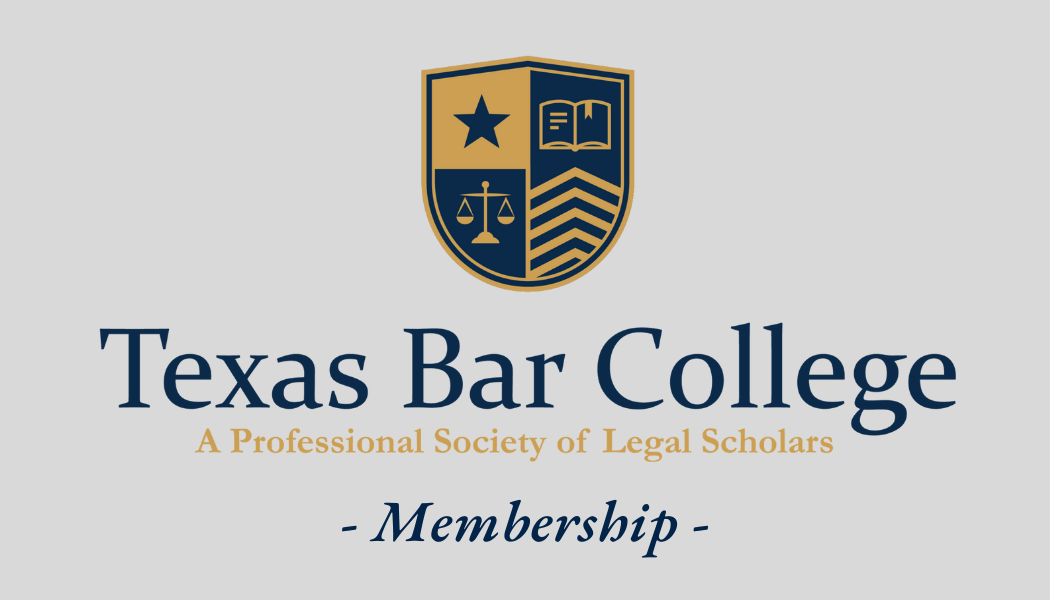 Texas Bar College Membership Texas Bar College